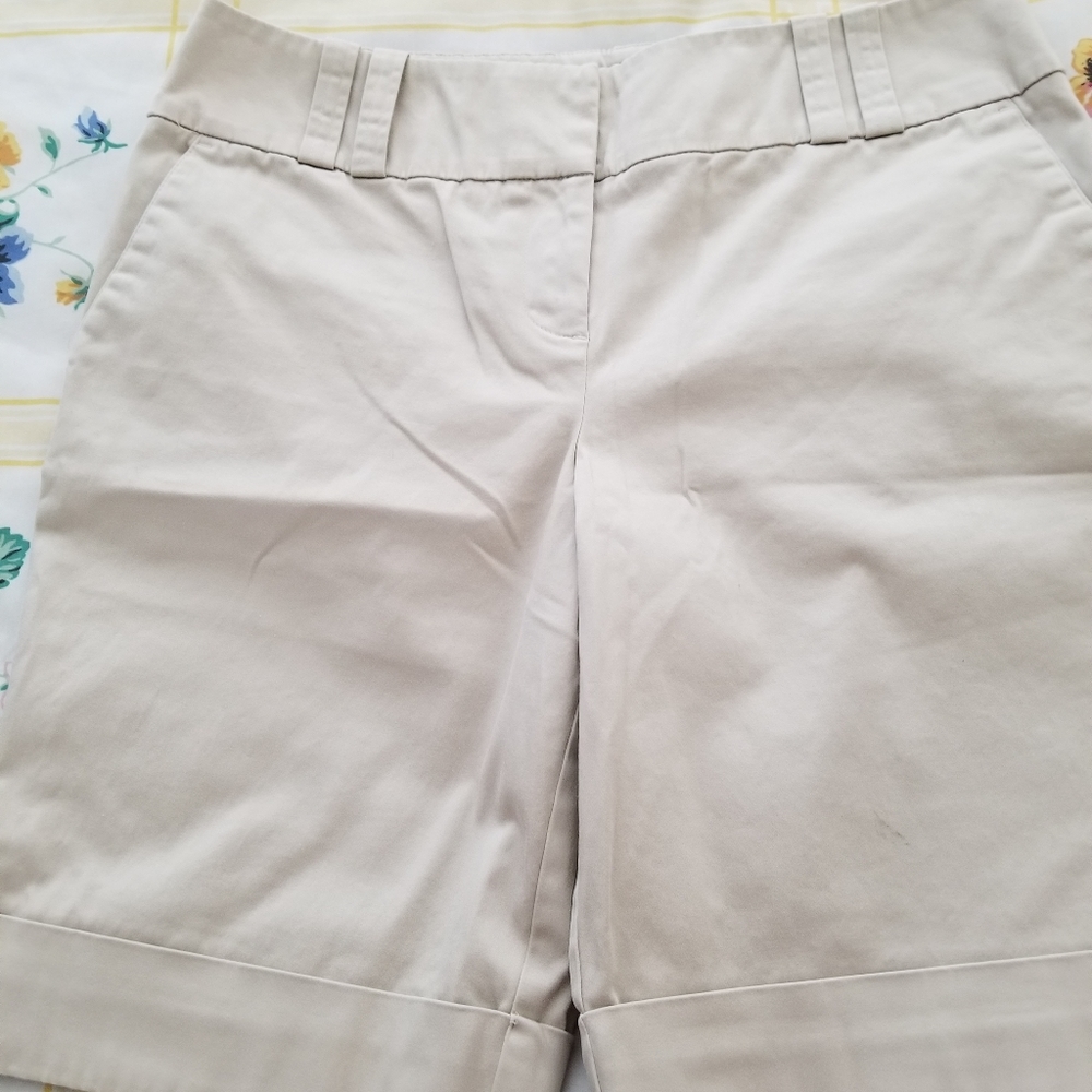 Very Gently Used I.N.C. Sand-Colored Shorts